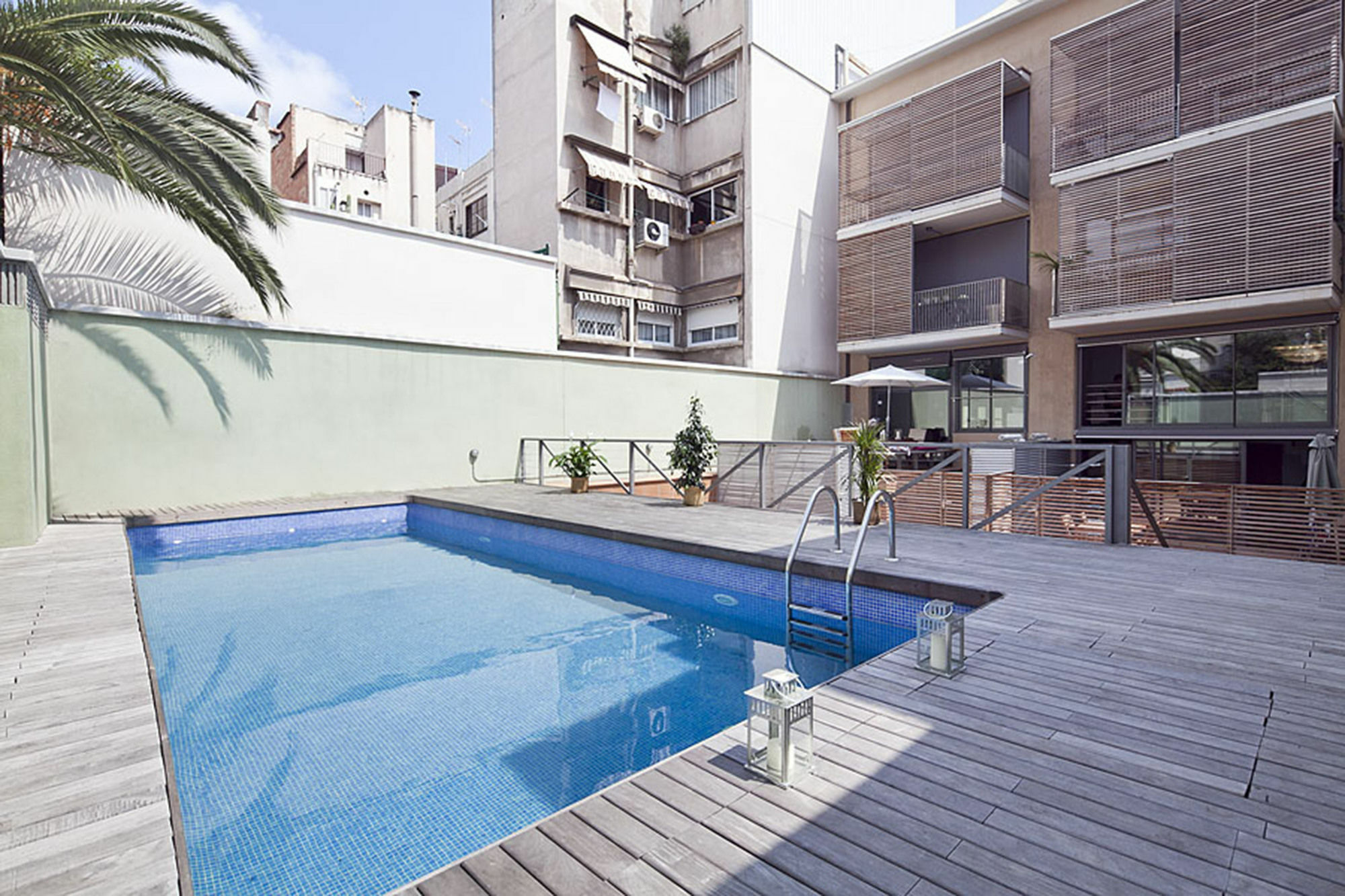 My Space Barcelona Gracia Pool Terrace Exterior photo